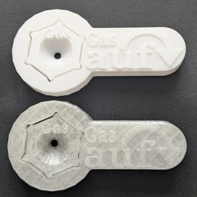 Dụng cụ mở nắp bình gas Camper RV 5 kg/11 kg (Gaskappe Schutzkappe)