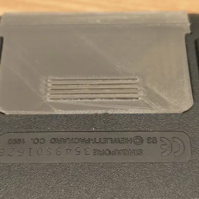 Nắp pin cho máy tính HP48 (HP 48 G/GX/S/SX) - Hewlett Packard HP48