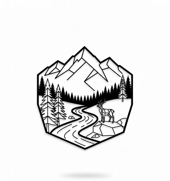 Tranh treo tường thiên nhiên và núi non - Image 1