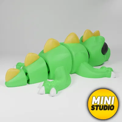 Khủng long dễ thương Flexi khớp nối (Articulated)