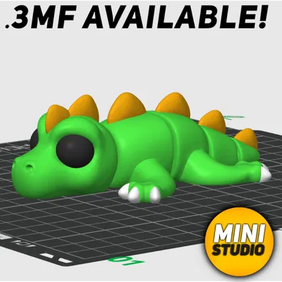 Khủng long dễ thương Flexi khớp nối (Articulated)