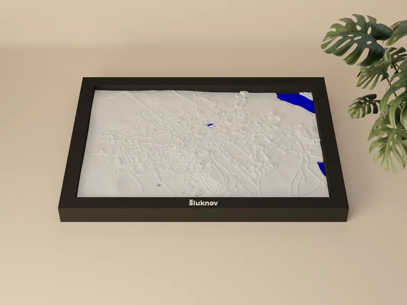 Šluknov, Czechia - Mô hình thu nhỏ 3D - Image 1