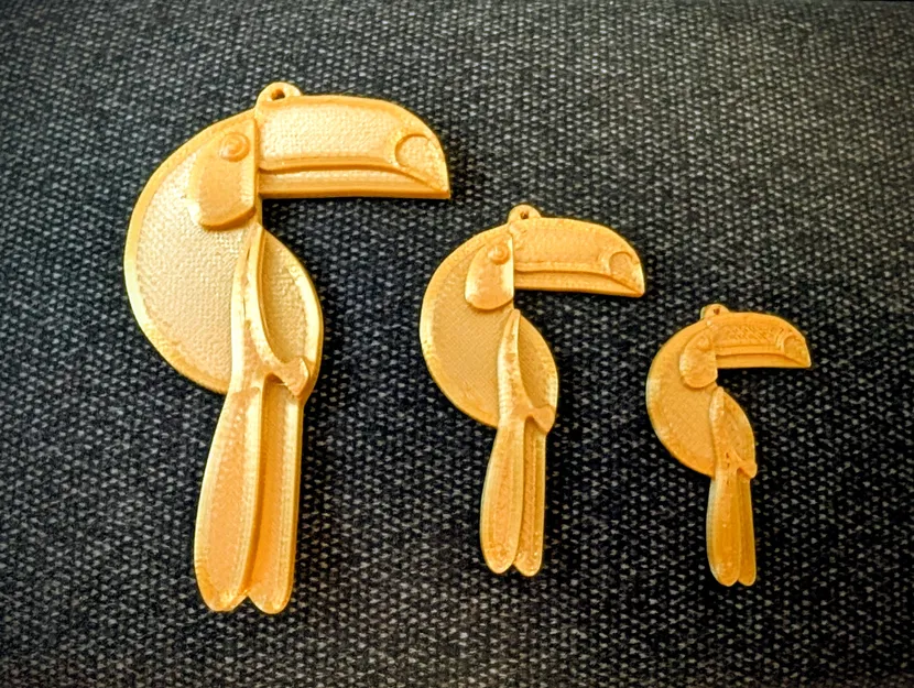 Bông tai Chim Toucan (Toucan Earring) - Image 1
