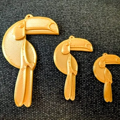 Bông tai Chim Toucan (Toucan Earring)
