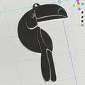 Bông tai Chim Toucan (Toucan Earring) - Thumbnail 3