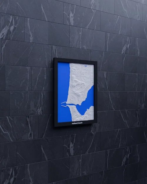 Holland beach, Hoa Kỳ - Mô hình thu nhỏ 3D - Image 5