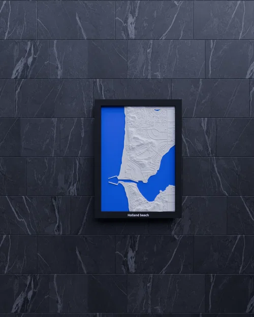 Holland beach, Hoa Kỳ - Mô hình thu nhỏ 3D - Image 6