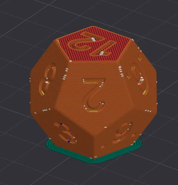 Xúc Xắc D12 (Dodecahedron Dice) – In 3D Dễ Dàng - Image 2