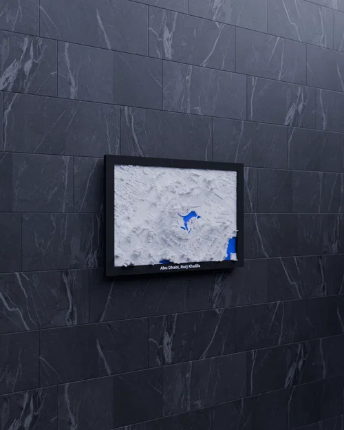 Abu Dhabi, Burj Khalifa, United Arab Emirates - Mô hình thu nhỏ 3D - Image 5