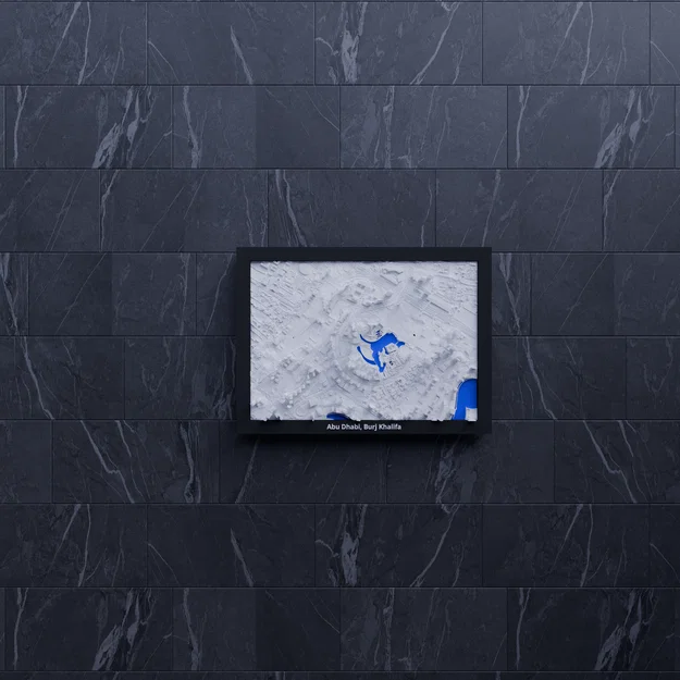 Abu Dhabi, Burj Khalifa, United Arab Emirates - Mô hình thu nhỏ 3D - Image 8