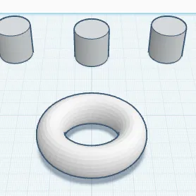 Trò Chơi Ném Vòng Trên Bàn (Table Top Ring Toss Game)