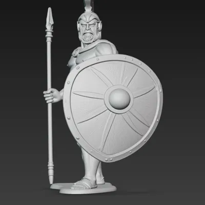 Tượng thần Ares – vị thần chiến tranh tàn bạo