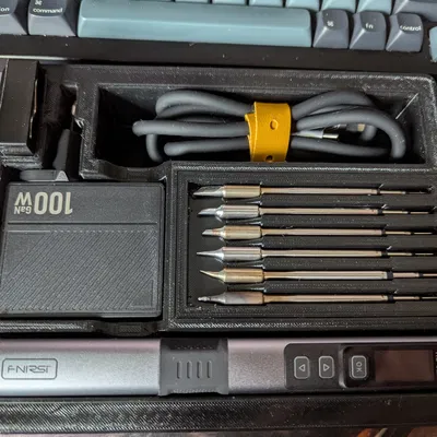 Insert mỏ hàn Fnirsi HS-02A cho Rugged Box của @ViktorvonDue