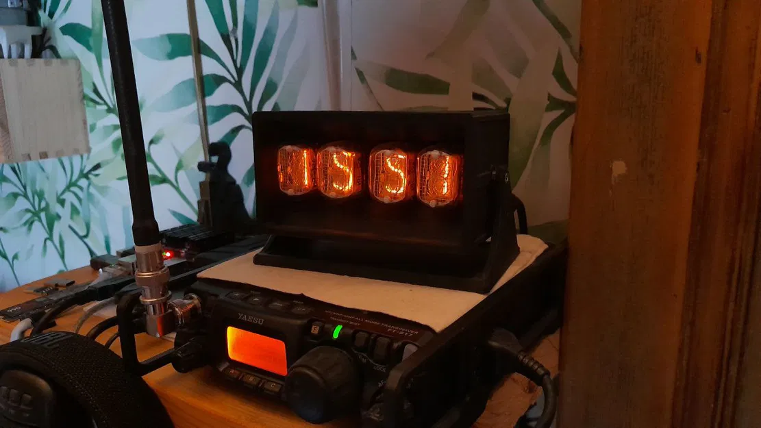 Vỏ đồng hồ Nixie IN-12 của Alex Gyver - Image 1