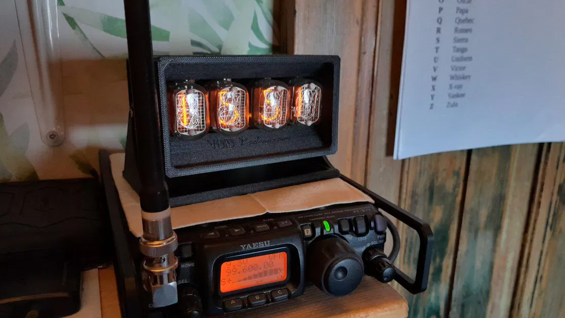 Vỏ đồng hồ Nixie IN-12 của Alex Gyver - Image 2