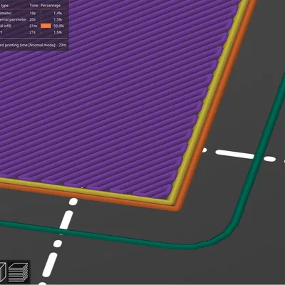 Bản in hiệu chuẩn Z offset (Z offset calibration print)