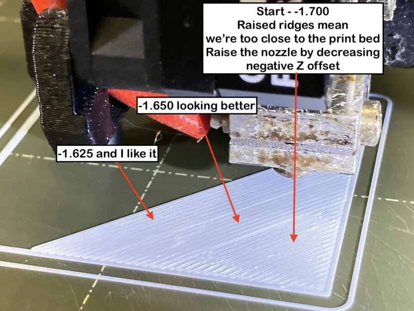 Bản in hiệu chuẩn Z offset (Z offset calibration print) - Image 6