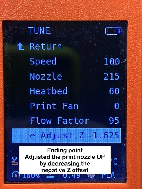 Bản in hiệu chuẩn Z offset (Z offset calibration print) - Image 8