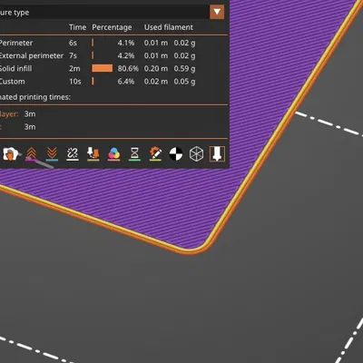 Bài Test Cân Chỉnh Z Offset Dạng Vuông Bo Góc