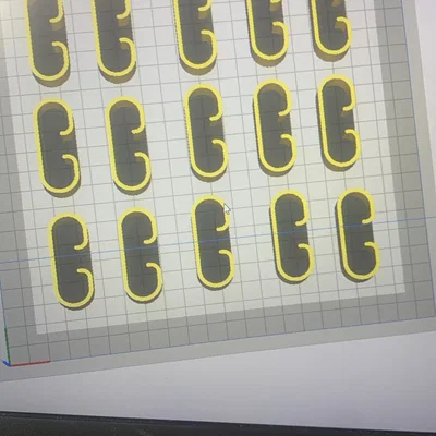 Kẹp sắp xếp dây cáp (Clip Organizza cavi)