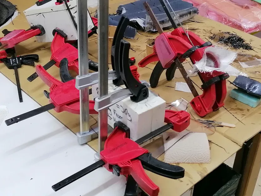 Khuôn Tire Lever Carbon Fiber Forged (Forged Carbon Fiber Tirelevermould) - Image 5