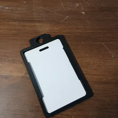 Kẹp thẻ ID hình mèo (Cat Id badge holder)