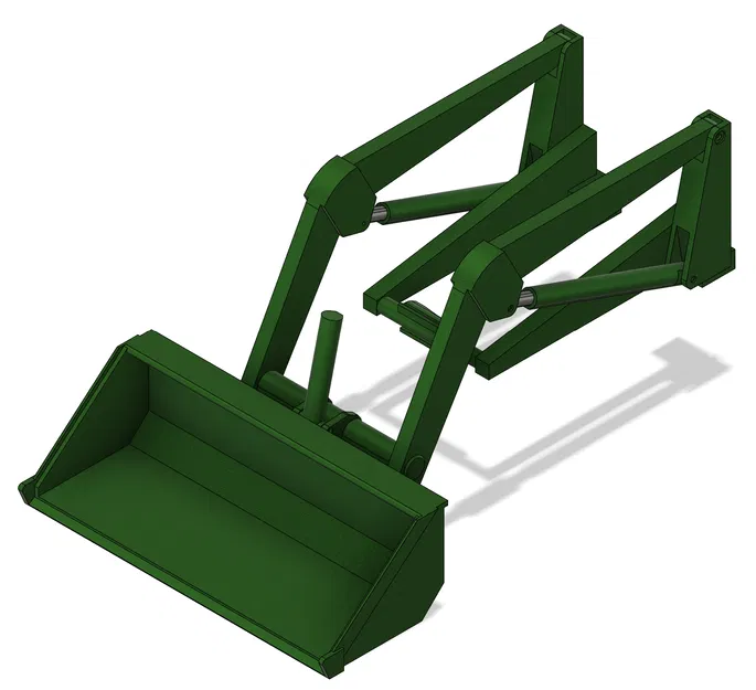 Gầu xúc trước John Deere 48 - Tỷ lệ 1:8 - Image 1