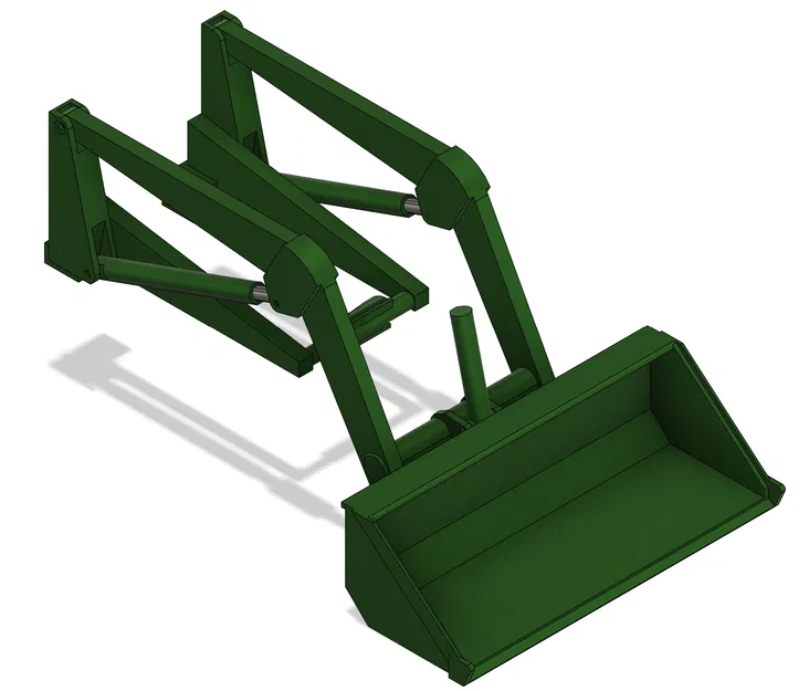 Gầu xúc trước John Deere 48 - Tỷ lệ 1:8 - Image 2