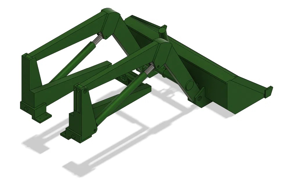 Gầu xúc trước John Deere 48 - Tỷ lệ 1:8 - Image 3