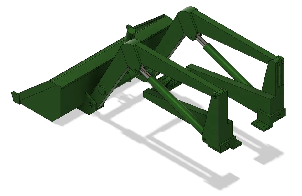 Gầu xúc trước John Deere 48 - Tỷ lệ 1:8 - Image 4