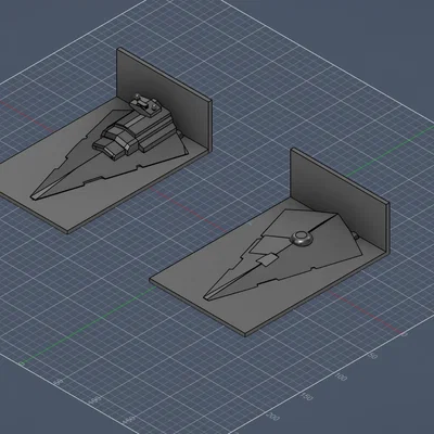 Chặn Sách Star Wars Star Destroyer (Bookends)