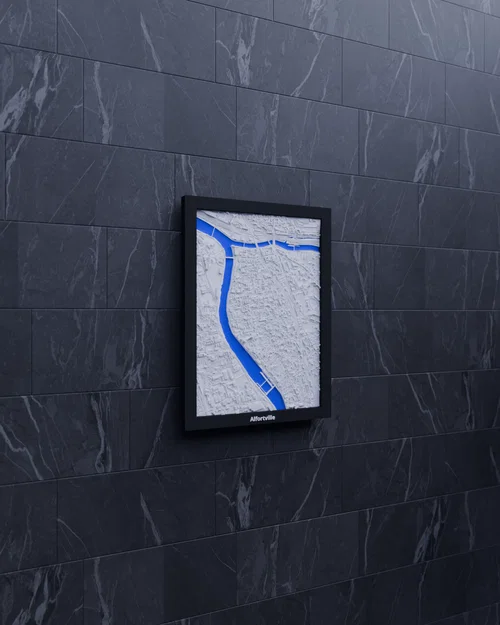 Alfortville, Pháp - Mô hình thu nhỏ 3D - Image 4