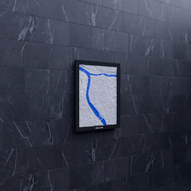 Alfortville, Pháp - Mô hình thu nhỏ 3D - Image 6