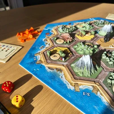 Viền biển mỏng Catan – dùng chung với viền biển giấy!