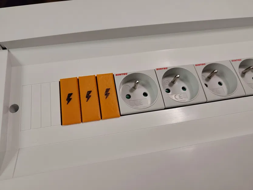 Nút bịt (blind plug) cho tủ điện công tắc (Switch cabinet blind plug) - Image 1