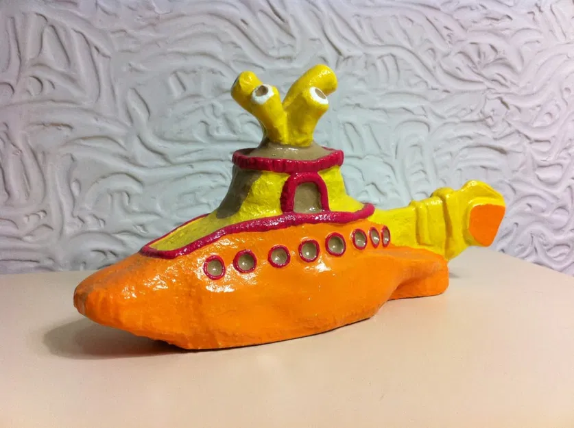 The Beatles và Yellow Submarine - clay-to-3d-scan - Image 10