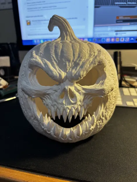 Straszna-dynia-v2-remix (phiên bản khoét rỗng để tiết kiệm vật liệu) - Image 2
