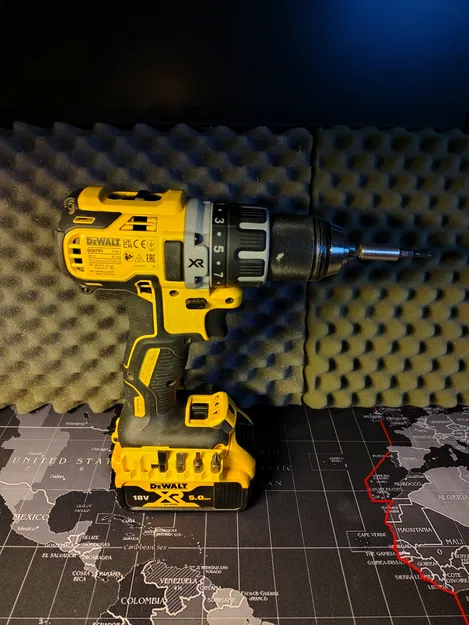 Giá giữ mũi khoan/bit cho máy DeWALT AKU (DeWALT AKU drill bit holder) - Image 5