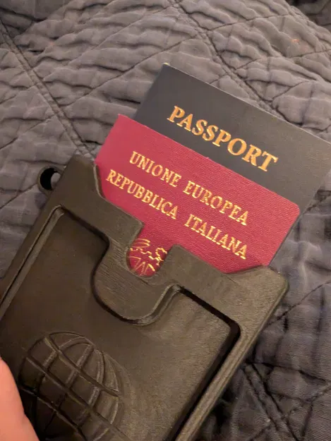 Slim 2x Passport Holder – Kẹp/Hộp đựng hộ chiếu mỏng gọn (2 cuốn) - Image 2