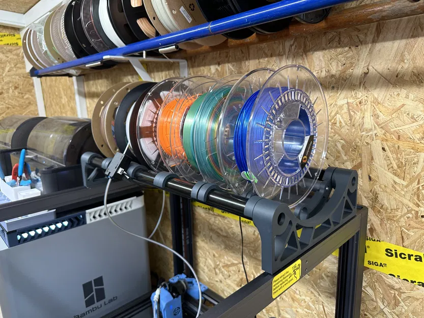 MFS Sovol SV08 – Manual Filament System (Roller Bearings + Gắn Filament Sensor) - Image 1