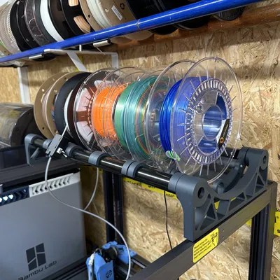 MFS Sovol SV08 – Manual Filament System (Roller Bearings + Gắn Filament Sensor)