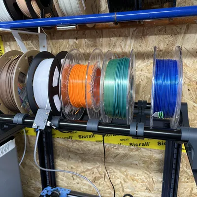 MFS Sovol SV08 – Manual Filament System (Roller Bearings + Gắn Filament Sensor)