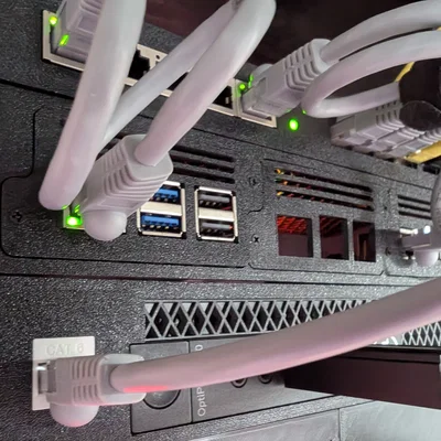 Giá gắn Raspberry Pi cho rack server 10"