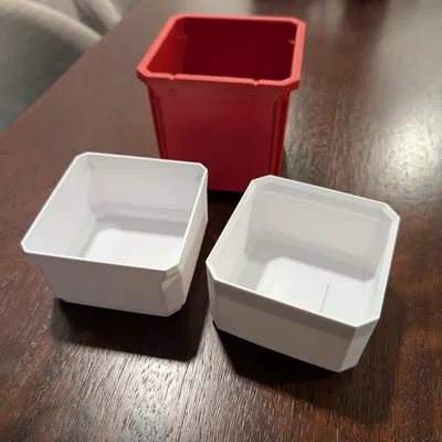 Bins double stack cho Packout Medium organizer (minimalist version)