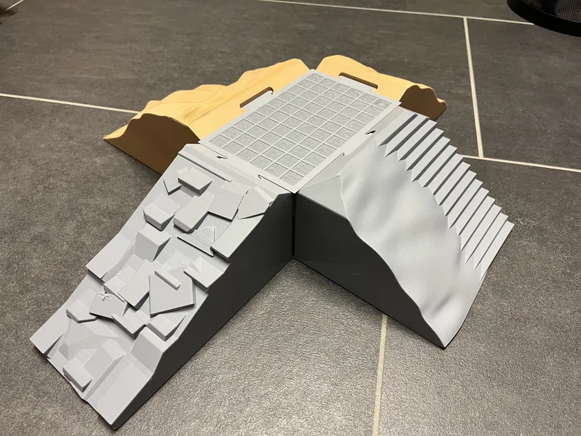 RC Crawling Track – Đường chạy crawling trong nhà in nhanh (vasemode) - Image 2