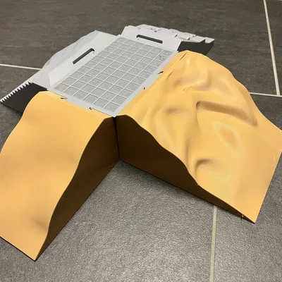 RC Crawling Track – Đường chạy crawling trong nhà in nhanh (vasemode)