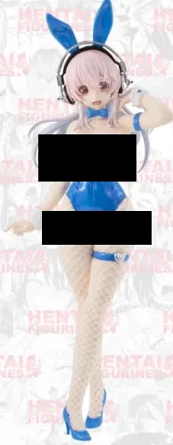 Cô Gái Thỏ Anime/Hentai Phong Cách Xanh Dương - Image 1