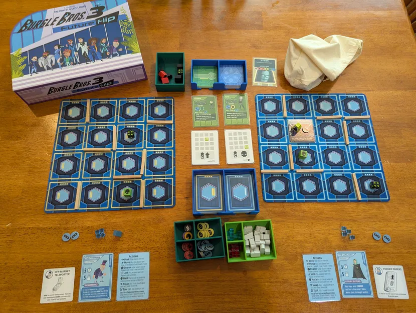 Burgle Bros. 3: Future Flip - Insert (bài có sleeve) - Image 3