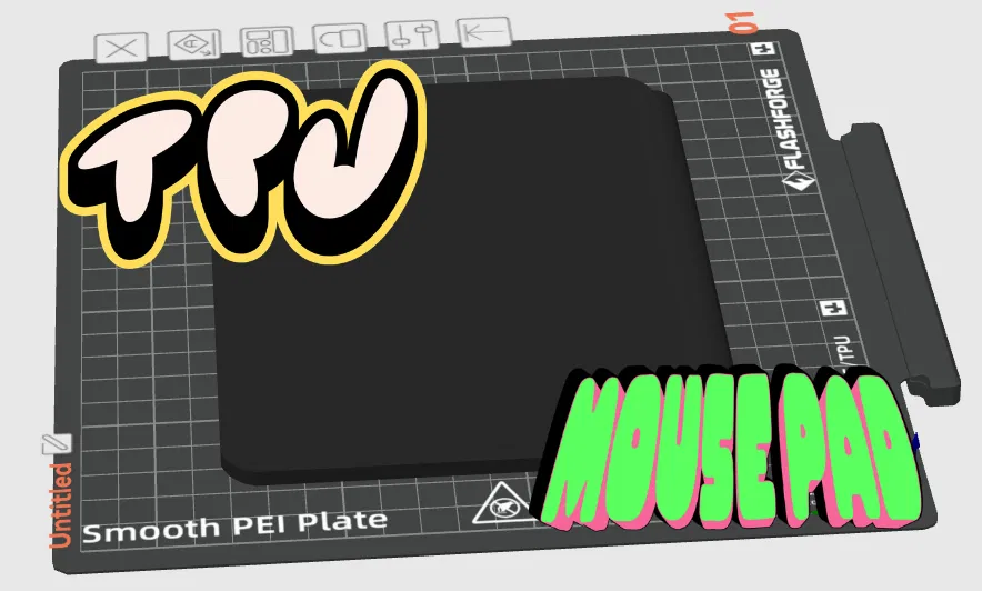 Mouse pad TPU kèm kê cổ tay (wrist rest) - Image 1