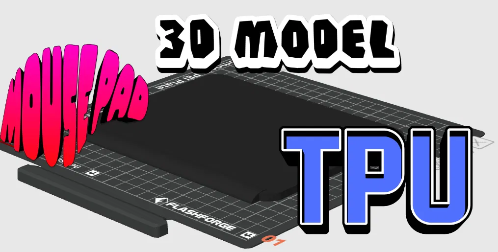 Mouse pad TPU kèm kê cổ tay (wrist rest) - Image 2